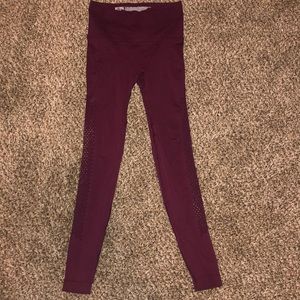 Victoria Secret Sport Black cherry leggings
